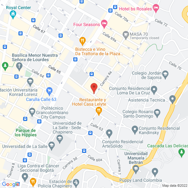 Mapa de Uraku Suites