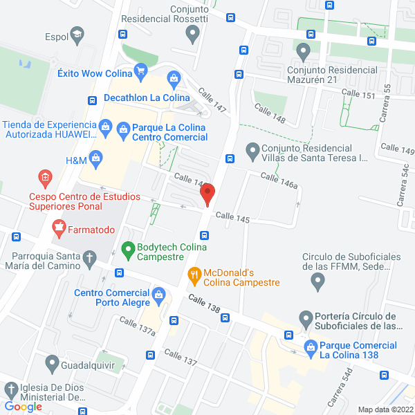 Mapa de Lavanderia Valentino Drycleaners