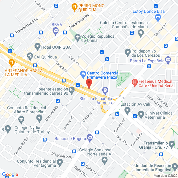 Mapa de Taxinet S.A.S.