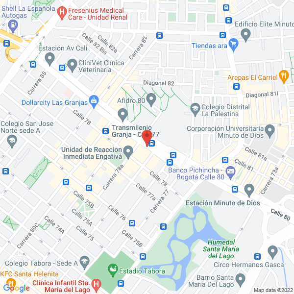 Mapa de Gym Machine Services S.A.S.