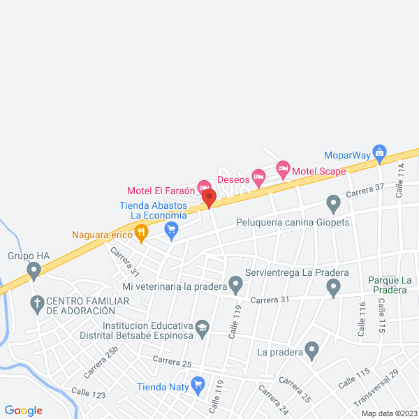 Map of Citrus Sp