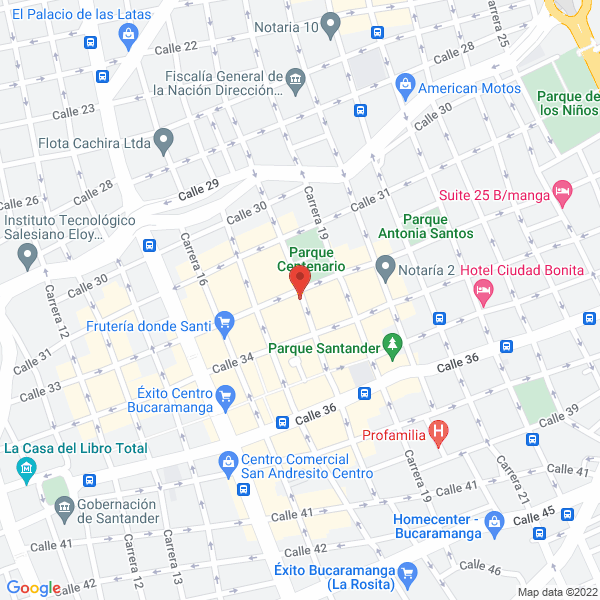 Map of Fantasías Mantillas