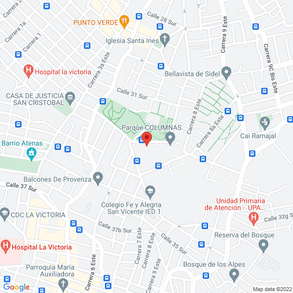 Mapa de Gruponespa S.A.S