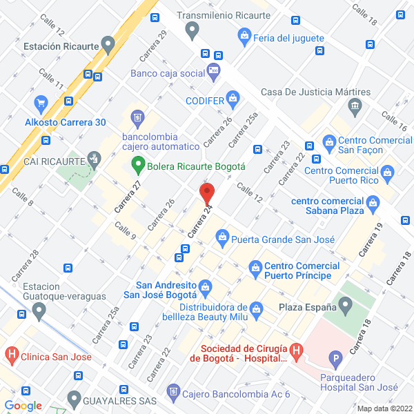 Mapa de Articulos De Cuero