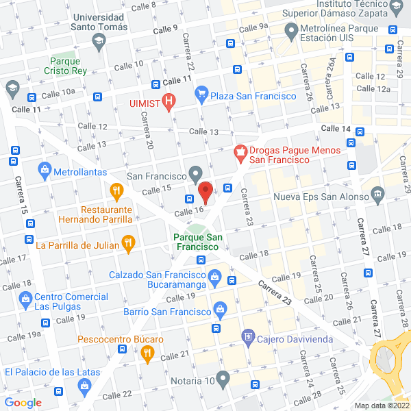 Map of Camacho Solano Walther Mauricio