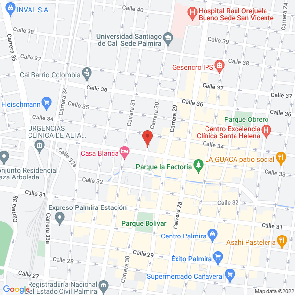 Map of Nutrimax Vital