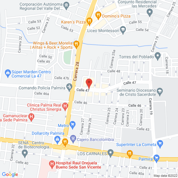 Map of Cigarrería El Gran Tonel