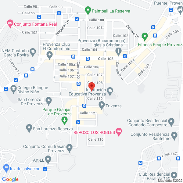 Map of Nacimiento