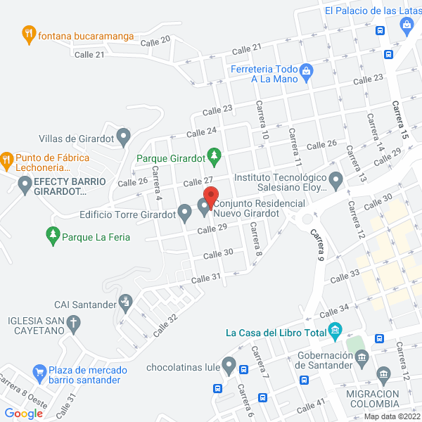 Map of Alquileres Y Festejos Barragán S & B