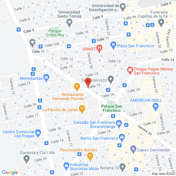Map of Domichino