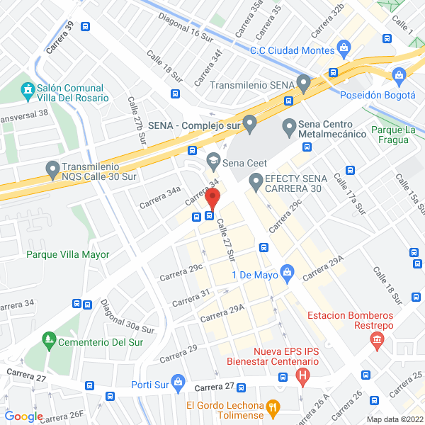 Mapa de Servillantas De La 30