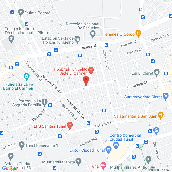 Mapa de Almacén Marfita