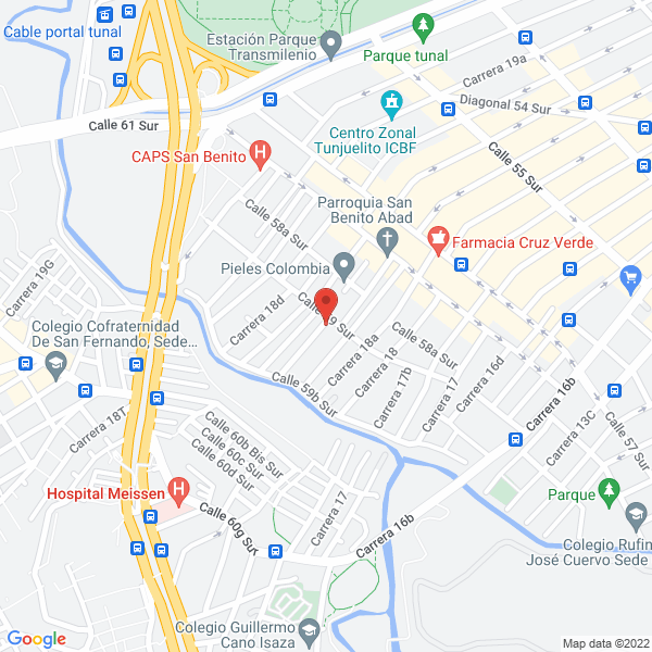 Mapa de Cueros El Valle