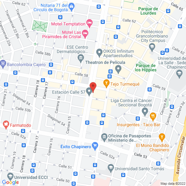 Mapa de Mariachi Show Popular Estrellas De Oro