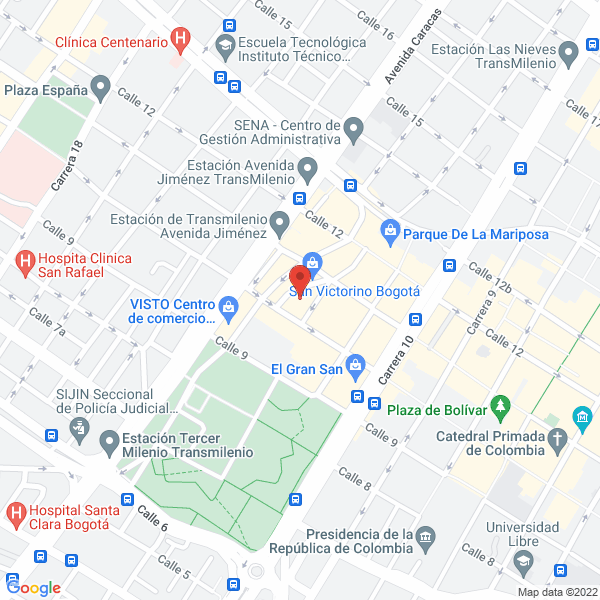 Mapa de Papelería Puerto Rey