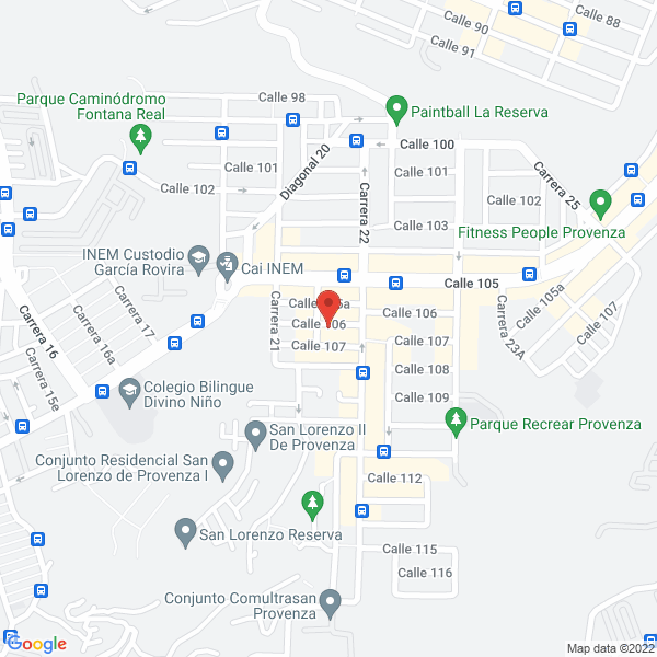 Map of Colegio Gotita De Amor