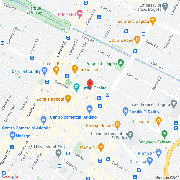 Mapa de Corpopat S.A.S.