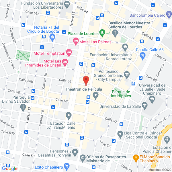 Mapa de Escuela De Belleza Luz Alex