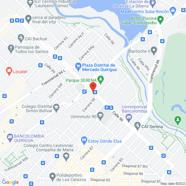 Mapa de Ferretería Proveer Ferrelectricos