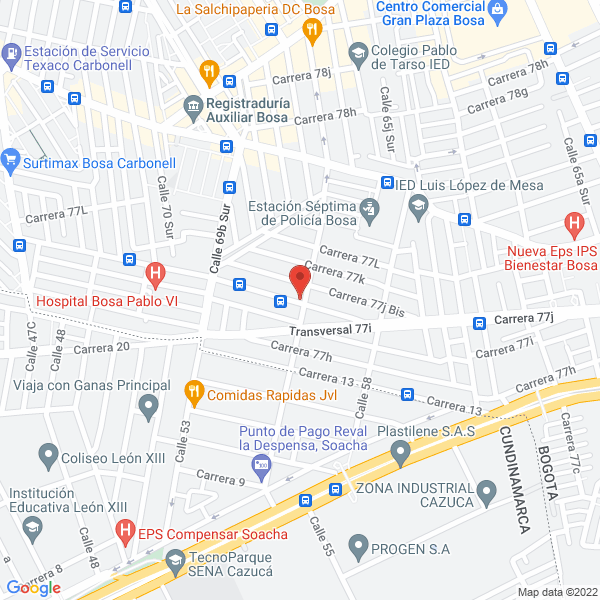 Mapa de Abaco Tienda Especializada En Computadores