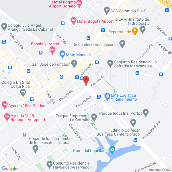 Mapa de Peluquería Jorge Carrillo