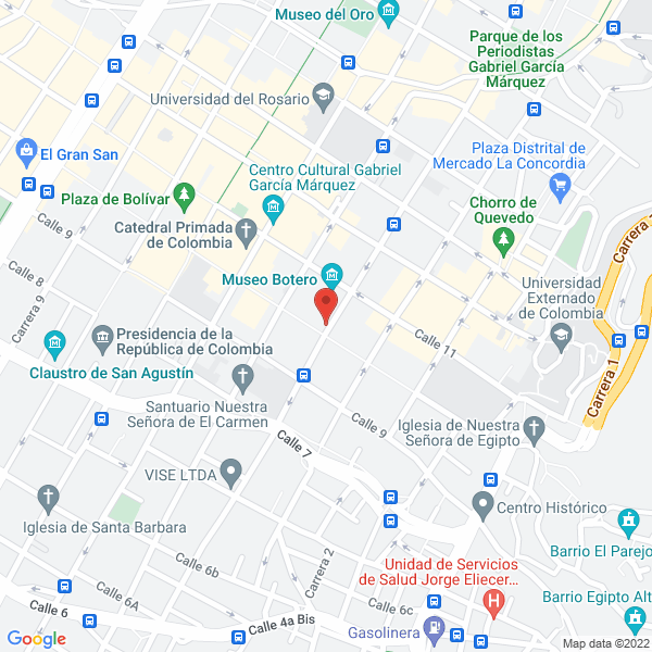 Mapa de Confecciones Camaru