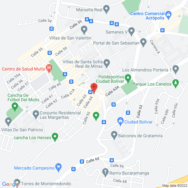 Map of Instituto Real De Bucaramanga