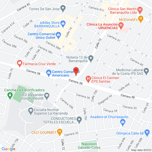 Map of Atli Ltda
