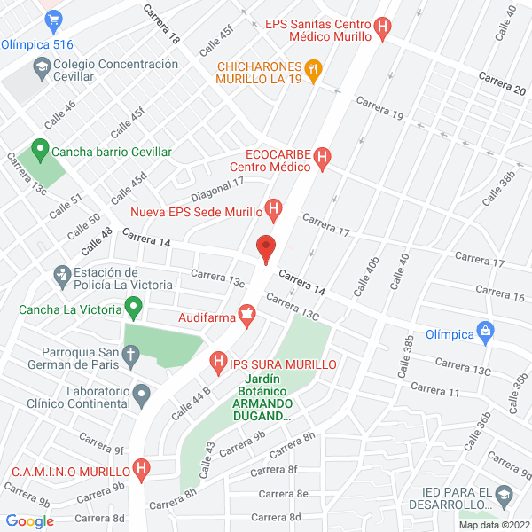 Map of Pizzería La Viña