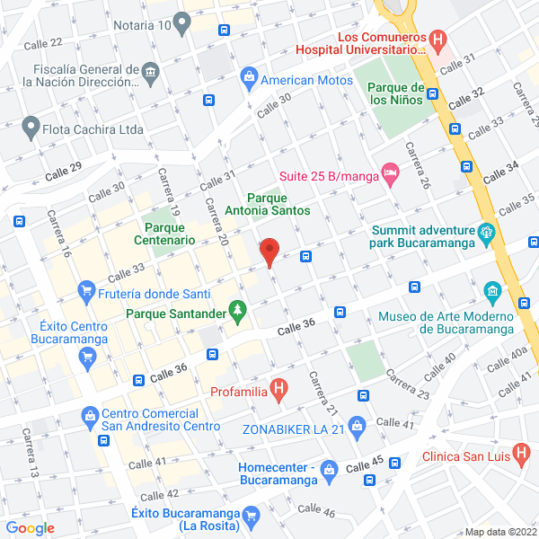 Map of Clínica Dental Jaime Camargo