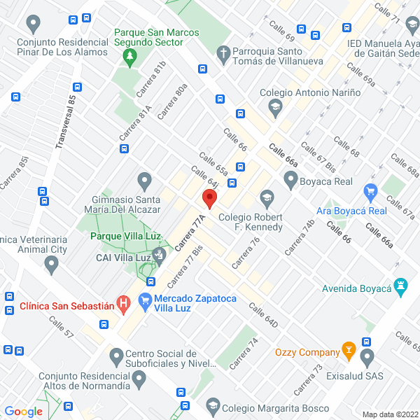 Mapa de Restaurante Mexitacos Villa Luz
