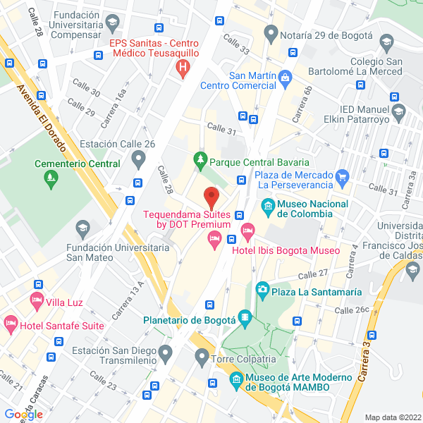 Mapa de Restaurante Rosti Cocina Gourmet