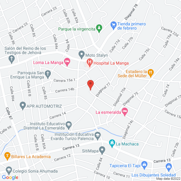 Map of Plomeros Especialistas Madilu