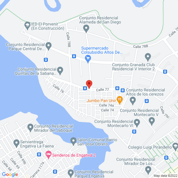 Mapa de C&C Softredes Sas