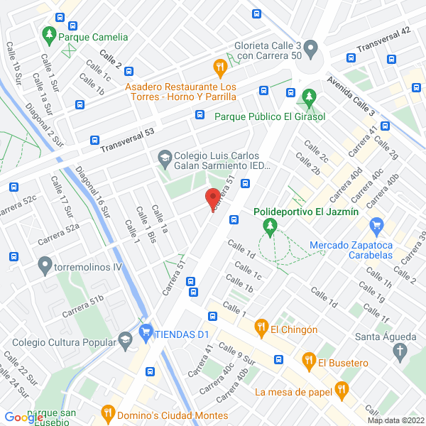 Mapa de Ca Camiseria Alemana