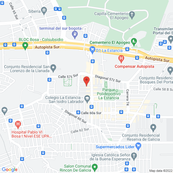 Mapa de Chapinero 02 S.A.S.