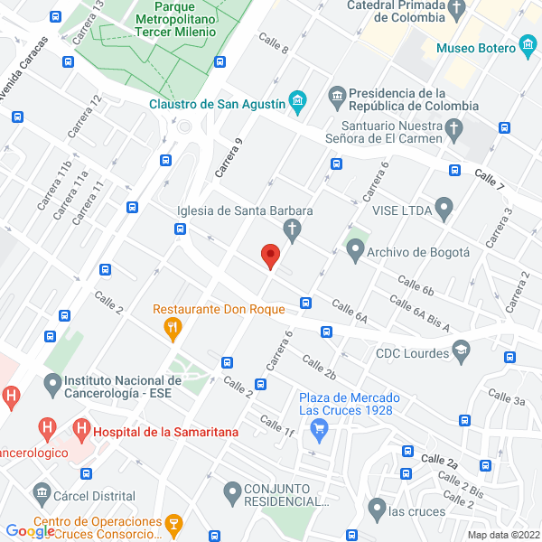 Mapa de Cm Construcciones Modulares S.A.S