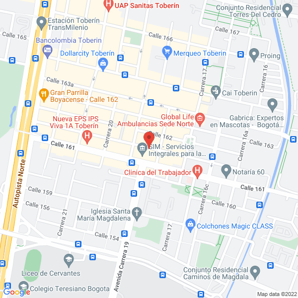 Mapa de Consultoria De Gestion Fed Ltda.