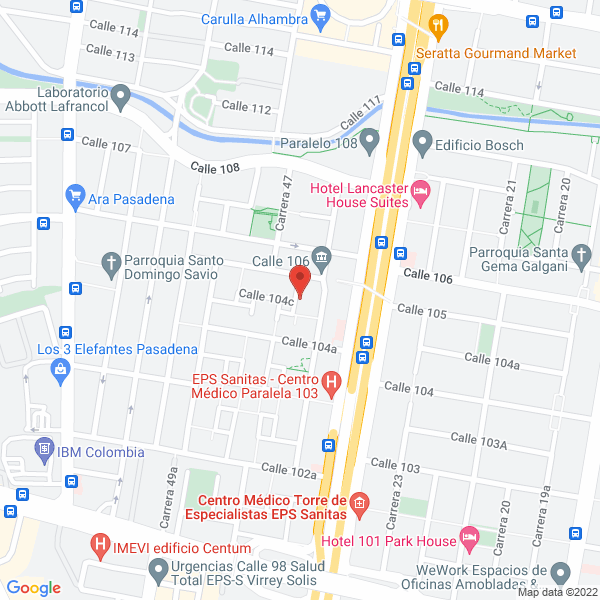 Mapa de Contamos Sas