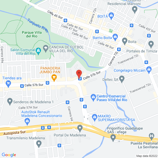 Mapa de Corejuv