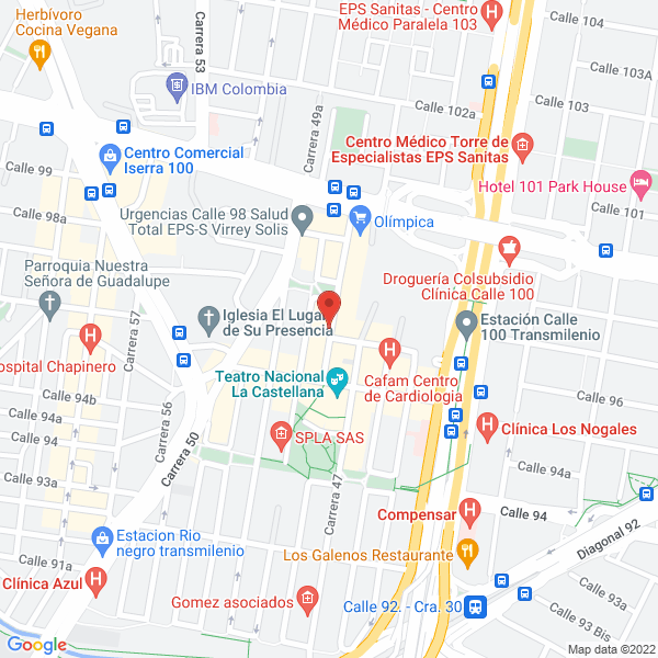 Mapa de Dfp Solutions Sas