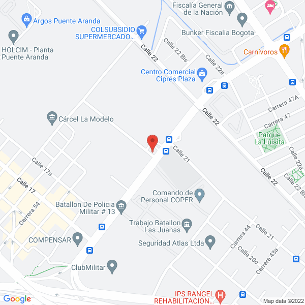 Mapa de Diafrakma S.A.S.