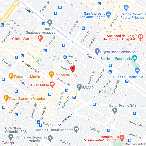 Mapa de Diez En Uno Sas