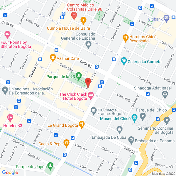 Mapa de Porttox