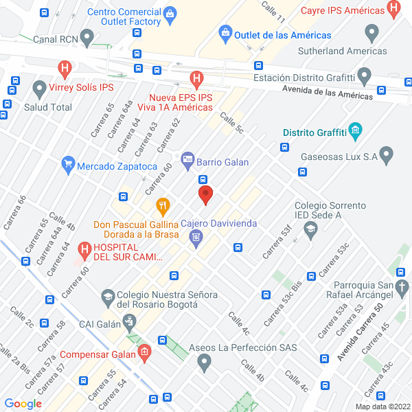 Mapa de Quality Consultoria S.A.S