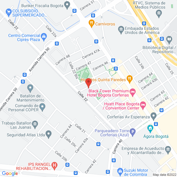 Mapa de Sporfactory