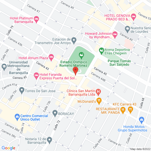 Map of Instituto Centro De Sistemas S.A.S.