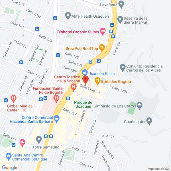 Mapa de Foods Y Catering S.A.S.