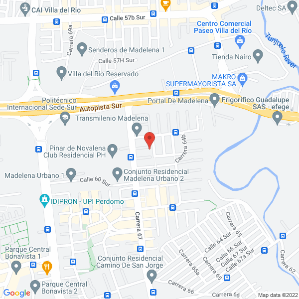 Mapa de Crear Promocionales S.A.S.