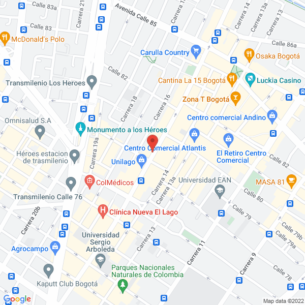 Mapa de Systeccom Ltda.